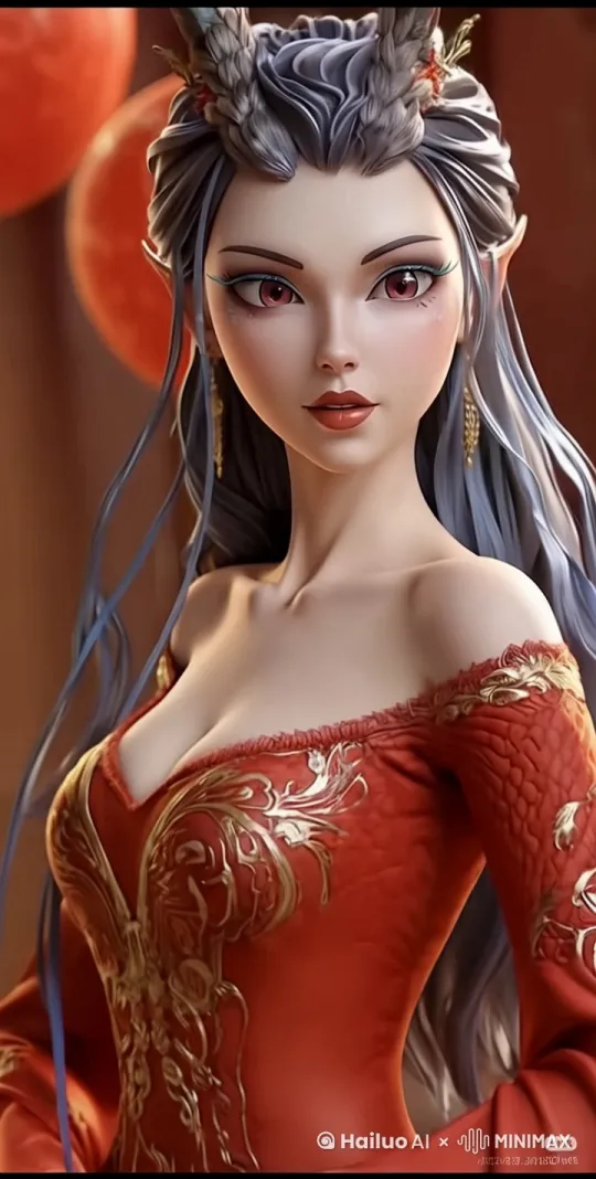 妖媚舞蹈爱如火 by Hailuo AI Video Generator