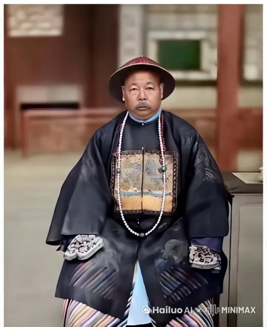 骑在战马上的左宗棠，穿着盔甲，身边战旗飘扬，身后千军万马，火红色调，场景宏大 by Hailuo AI Video Generator