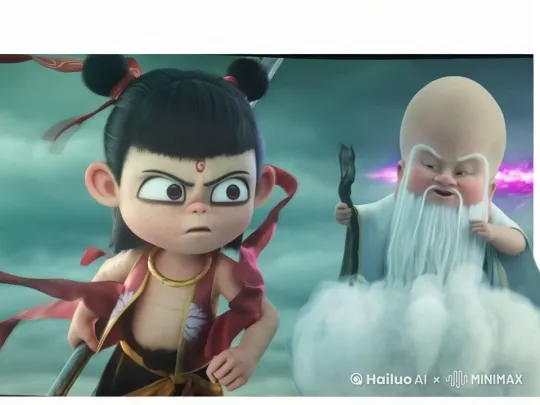 两人深情的相互拥抱，有电影感，真实自然，左边去抱右边的。 by Hailuo AI Video Generator