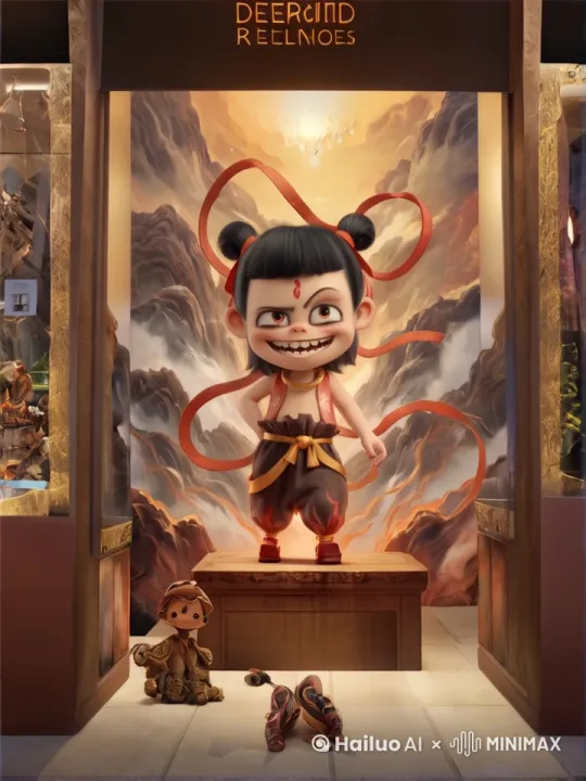 人物嘴唇轻微小声说着什么，电影运镜 by Hailuo AI Video Generator