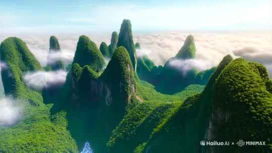 孙悟空大闹天宫后回到花果山 by Hailuo AI Video Generator