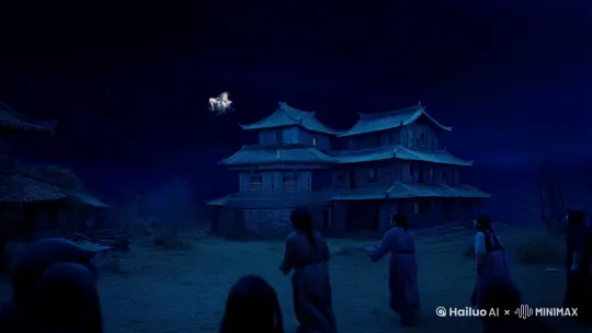 《夜半哭声》

深夜，村头的古宅里传来低沉的哭声。村民们都知道，那是李家媳妇的冤魂在哭。

十年前，李家媳妇无故失踪，留下襁褓中的孩子和悲痛欲绝的丈夫。村里人议论纷纷，却无人敢深究。直到有一天，一个外乡人路过，借宿在李家。

夜半，外乡人被哭声惊醒。他循声而去，发现声音来自古宅的地下室。那里阴冷潮湿，墙上挂着几幅早已褪色的画像。画像中的人，正是李家媳妇。

外乡人壮着胆子，继续向前。突然，他感到一阵寒意袭来，眼前的景象让他毛骨悚然——李家媳妇的尸骨被锁在角落里，骨头上还残留着干涸的血迹。

他跌跌撞撞地跑回村子，召集村民们一起去查看。然而，当他们赶到时，地下室里空空如也，只有地上的一滩水渍，仿佛在诉说着什么。

从那天起，村里的夜晚不再平静。每到午夜，哭声便准时响起。村民们说，那是李家媳妇在哭诉她的冤屈。

不久后，外乡人神秘失踪。有人说，他被冤魂带走了；也有人说，他成了下一个冤魂。

古宅依旧矗立在村头，哭声依旧在夜半响起。村民们不敢靠近，只能在恐惧中等待，等待一个不知何时会到来的解脱。 by Hailuo AI Video Generator
