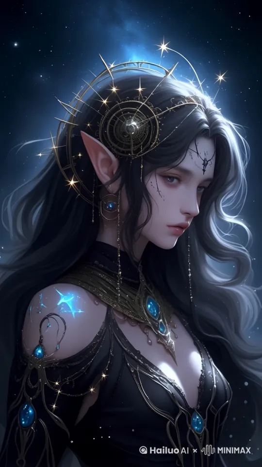 美女翩翩起舞，然后整个人悬浮在空中 by Hailuo AI Video Generator