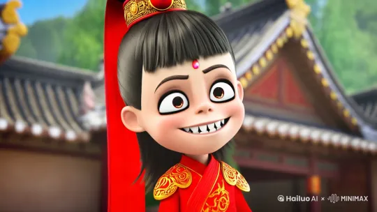 跳一个哪吒舞，我是小哪吒.微笑，搞怪，动作搞怪 by Hailuo AI Video Generator