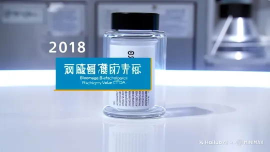 **玻尿酸元年**：2008年CFDA批准首款国产透明质酸（瑞蓝），华熙生物市值破千亿； by Hailuo AI Video Generator