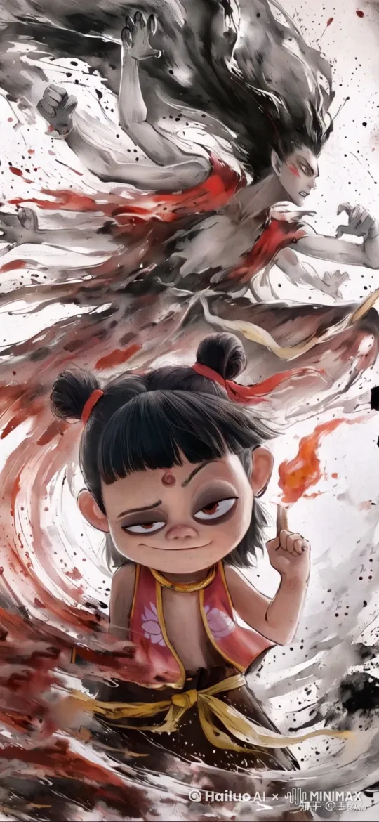 上下两人对决 拳拳到肉 by Hailuo AI Video Generator