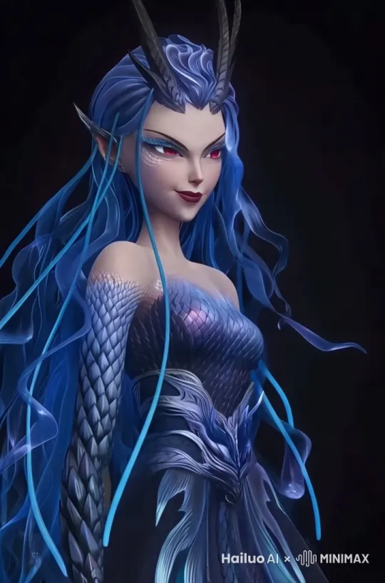 西海龙王，敖润 by Hailuo AI Video Generator