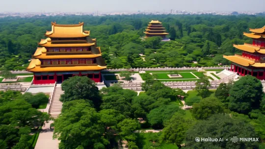 北京圆明园没烧之前的景色 by Hailuo AI Video Generator