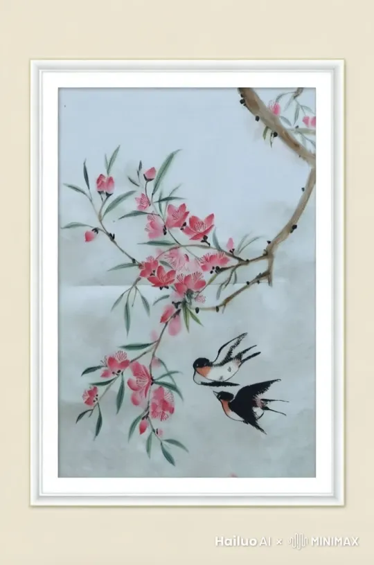 春天来了，欢快的小燕子飞来飞去 by Hailuo AI Video Generator
