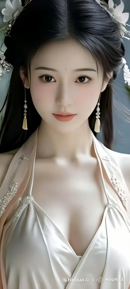 美女露着大长腿坐在咖啡厅，手里拿着手机再回复消息 by Hailuo AI Video Generator