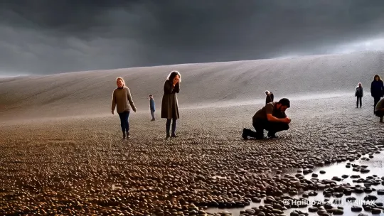 当生活给你一把碎石子
暴雨将至时，有人盯着满地碎石子叹息，有人却蹲下来挑拣形状独特的收藏。
曾有位班主任在装满石子的盆中投入一块普通石头，学生翻找许久也辨不出它的位置。后来老师将石子打磨成莹润的珍珠，再掷入石堆时，所有人瞬间就发现了它的光彩。这恰如人生困顿时刻的隐喻——与其在庸常中焦虑沉浮，不如积蓄能量打磨自己的光芒。
实验室里的显微镜揭示过奇妙现象：蝴蝶破茧时的挣扎能让体液充盈翅膀，若人为剪开虫茧，蝴蝶反而永远无法飞翔。那些让你深夜辗转的难题，恰是生命赠予的"破茧工具"，正如古语"艰难困苦，玉汝于成"。
此刻若觉前路混沌，不妨学学大海：潮汐从不因礁石阻挡停止奔涌，它把坎坷谱成浪花的乐章。当你把眼前的泥泞视作养料，终会在某个清晨发现自己已长成亭亭的莲。 by Hailuo AI Video Generator