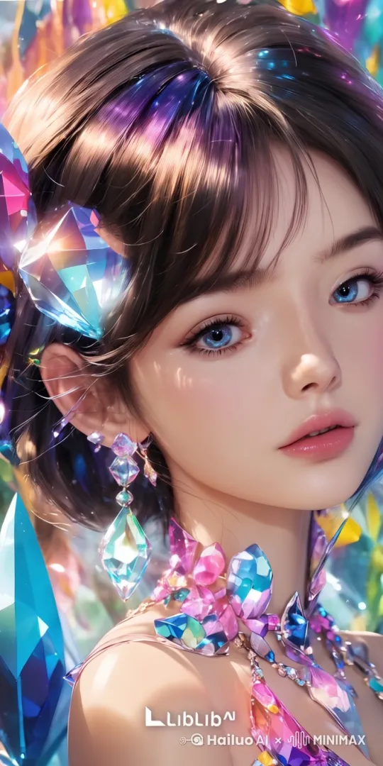 笑着与我对话，并展现出热情和魅力。 by Hailuo AI Video Generator