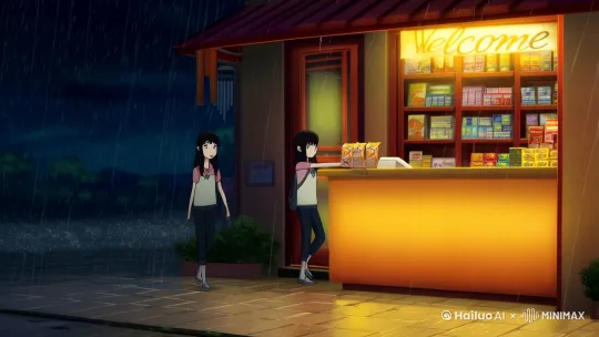 深夜十一点,窗外的雨越下越大。林小夏站在便利店门口,望着瓢泼大雨发愁。她刚加完班,本想赶在雨势变大前回家,却还是被这场突如其来的暴雨困住了。
便利店的灯光在雨夜中显得格外温暖。她推开门,风铃叮咚作响。收银台后站着一个高个子男生,正低头整理货架。听到声音,他抬起头,露出一张清秀的脸。
"欢迎光临。"他的声音温和,带着一丝疲惫。
林小夏走到货架前,随手拿起一包饼干。她的目光不经意间扫过收银台,发现男生正在揉着太阳穴,脸色有些苍白。
"那个...你还好吗?"她忍不住问道。
男生愣了一下,随即露出一个勉强的笑容:"没事,可能是有点累了。"
林小夏注意到他的工作牌上写着"店长:顾言"。她正要说什么,突然听到"咚"的一声。顾言扶着收银台,整个人摇摇欲坠。
"小心!"她一个箭步冲过去,扶住了他的胳膊。触手的温度烫得吓人。
"我送你去医院!"林小夏当机立断。
顾言却摇摇头:"不用...我休息一下就好。店里不能没人..."
"都什么时候了还想着店!"林小夏急了,"我帮你看着店,你先去休息室躺会儿。"
或许是实在撑不住了,顾言终于点点头。林小夏扶着他走进后面的休息室,让他躺在沙发上。她的手无意间碰到他的额头,滚烫的温度让她心惊。
"你发烧了!"她翻出医药箱,找到退烧药和体温计,"先把药吃了。"
顾言乖乖照做。林小夏又去倒了杯温水,看着他喝下。
"谢谢你..."他的声音有些沙哑,"我叫顾言。"
"林小夏。"她报上自己的名字,"你经常这样硬撑吗?"
顾言苦笑:"这家店是我父母留下的...我不想让它出任何问题。"
林小夏心头一颤。她想起自己刚毕业时,也曾为了工作拼命,直到累倒住院。那一刻,她仿佛看到了曾经的自己。
"你休息吧,我去看店。"她站起身,"放心,我会帮你照看好的。"
走出休息室,林小夏深吸一口气。雨声依旧,但她的心情却莫名平静下来。或许,这就是命运的安排,让她在这个雨夜,遇见一个需要帮助的人。
她站在收银台后,望着玻璃上蜿蜒的雨痕。不知为何,这个陌生的便利店,竟让她感到一丝久违的温暖。 by Hailuo AI Video Generator