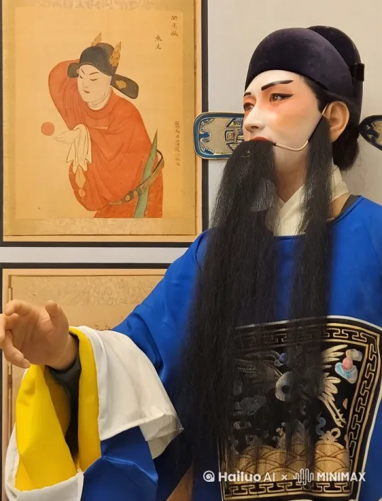 望向远方，唱起了戏 by Hailuo AI Video Generator