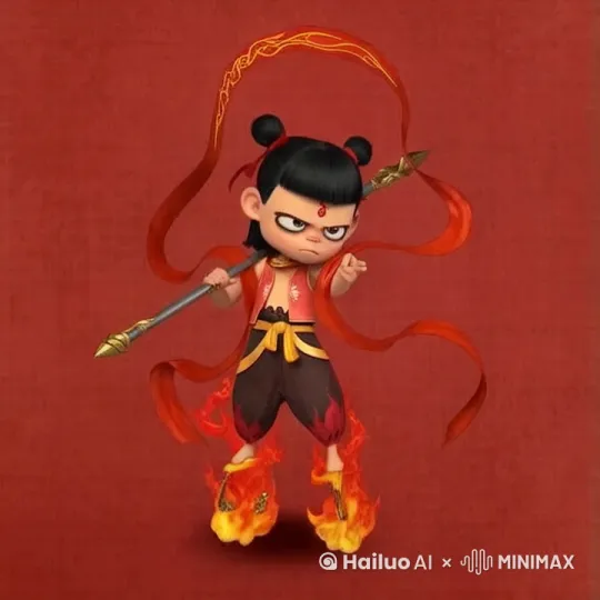 在一个温馨的房里，周围堆满了书籍 by Hailuo AI Video Generator