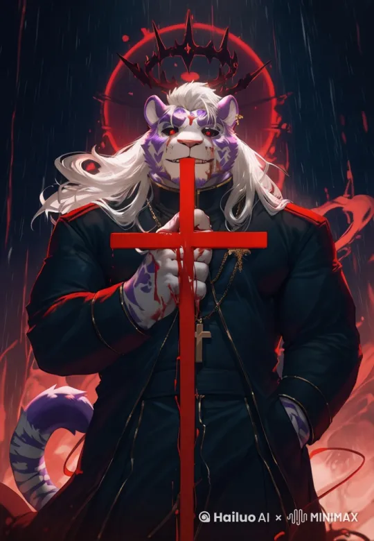 电影级画质，血雨，频闪， by Hailuo AI Video Generator