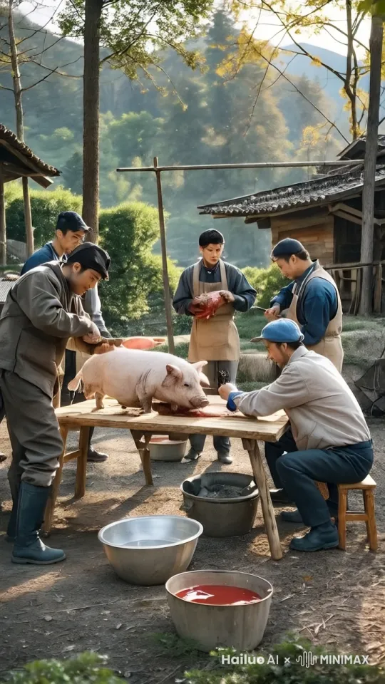 在这犹如炼狱般的场景中，每个人都疯狂地掏出机枪，子弹如暴雨般倾泻而出，相互间展开了迅猛而激烈的射击。他们面对面，眼神中充满决绝与疯狂，扳机被急速扣动，枪声连成一片，震耳欲聋。周围火光四射，爆炸此起彼伏，硝烟弥漫，灼热的气浪滚滚翻腾，将一切都卷入毁灭的漩涡。 by Hailuo AI Video Generator
