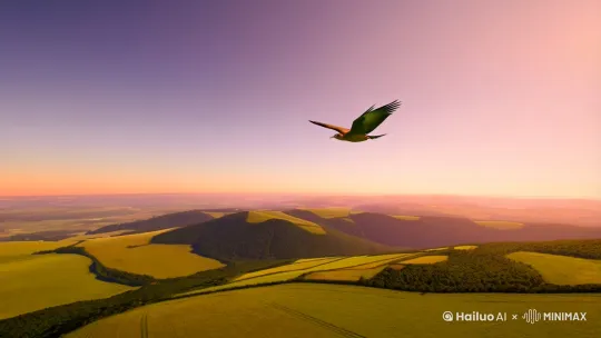 巡视天空 by Hailuo AI Video Generator