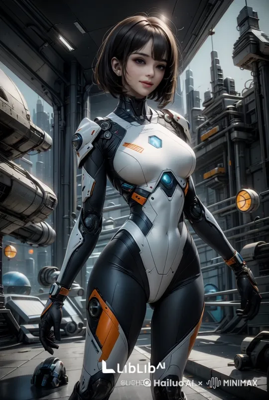 准备战斗的机器人 by Hailuo AI Video Generator