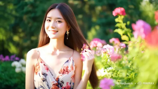 我爱上了一个美丽的女孩 by Hailuo AI Video Generator