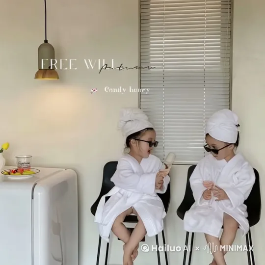 系上围裙，开始做家务。 by Hailuo AI Video Generator