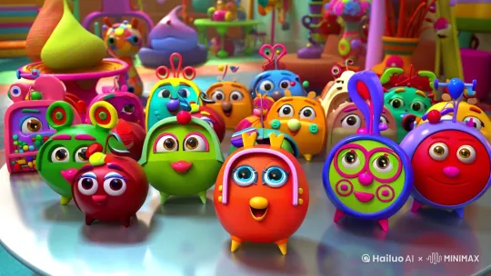 一群幽默的闹钟 by Hailuo AI Video Generator