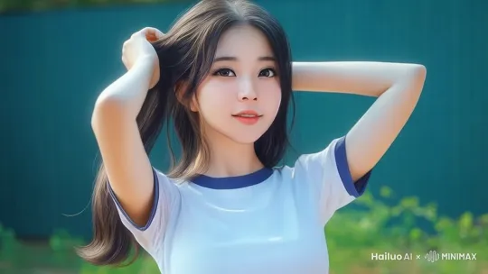 背景里，玩具总动员的巴斯光年走进场景。前景的人物转头朝巴斯光年敬礼，巴斯光年也向人物敬礼。 by Hailuo AI Video Generator