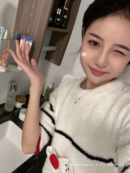 和她谈恋爱接吻 by Hailuo AI Video Generator