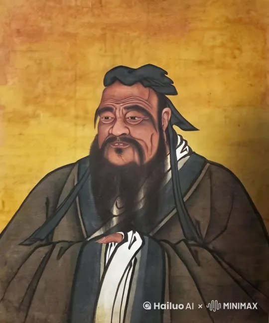 让孔子动起来，火起来 by Hailuo AI Video Generator