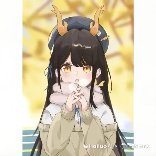 人物的脑袋后面张开翅膀，然后从脖子上向镜头处起飞，同时人物的两个眼珠分别向左右两边看，嘴巴张大狂笑不止，同时双手放下且手指间处开始往外喷射许多西瓜，画面为手绘动漫风格 by Hailuo AI Video Generator