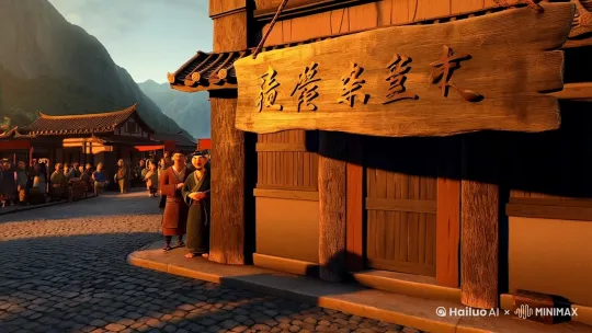 穿越三国开酒馆 by Hailuo AI Video Generator