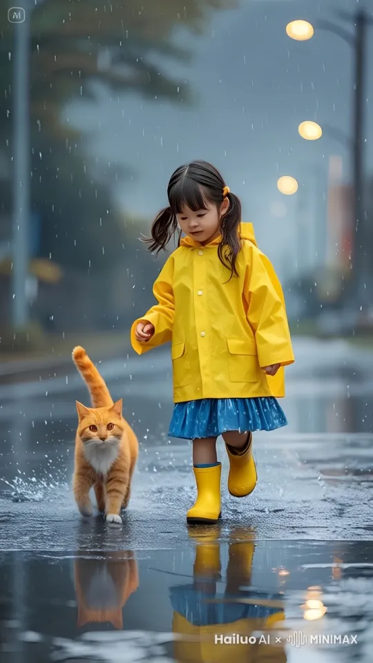 猫和人史诗般的暴力打斗场面，镜头跟随图片中的人和猫拳打脚踢。快速暴力动作片，人和猫的生死战，电影级，人和猫拳打脚踢动作非常快速，猫和人打出幻影，水花四溅。 by Hailuo AI Video Generator