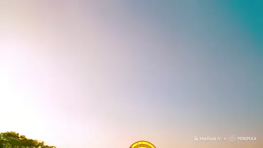 阳光明媚的早晨，镜头从天空缓缓下移，聚焦在“莲花市第一中学”的校牌上。学生们穿着整齐的校服，背着书包，三三两两地走进校园。校门口有几位老师在迎接新生，气氛充满期待与活力。

旁白（温暖且充满希望的语气）：
“清晨的阳光洒在‘莲花市第一中学’的校门口，新学期如约而至。对于每一个学生来说，今天是一个全新的开始。” by Hailuo AI Video Generator
