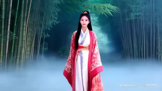 参考角色变身为敖闰。 by Hailuo AI Video Generator