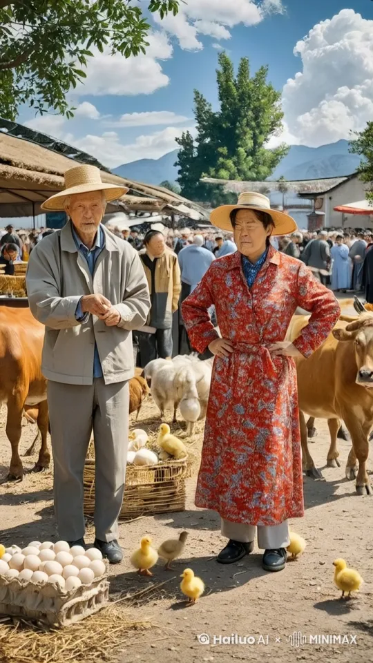 镜头移动，动态跟随，展现一个史诗般的激烈打斗场面。两个人正在进行惊心动魄的中国功夫对决，身形矫健，步伐灵活，每一个动作都充满力量与技巧。一人率先发动攻击，以迅雷不及掩耳之势踢出一记凌厉的侧踢，另一人迅速后仰躲避，紧接着回击一套连贯的拳法，拳风呼啸。他们的招式刚柔并济，时而是刚猛的直拳，时而是柔美的转身回旋踢。身影交错之间，地面的尘土飞扬而起，镜头动态跟随，从不同角度展现他们激烈的交锋，周围的人拍手叫好。
 by Hailuo AI Video Generator