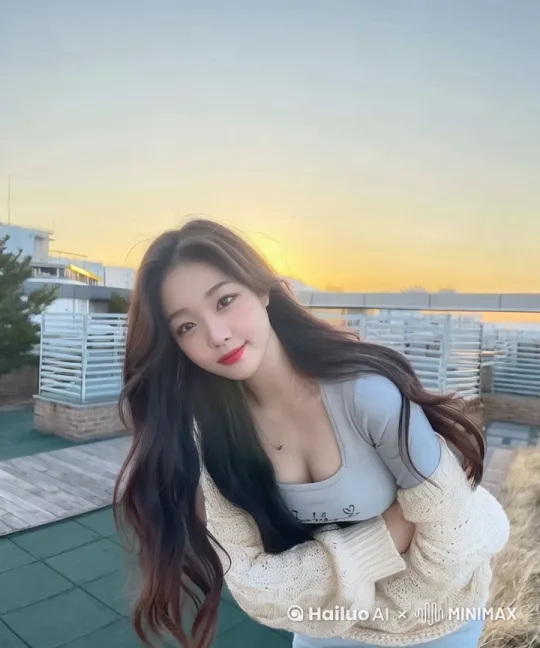 美女脱外衣 by Hailuo AI Video Generator