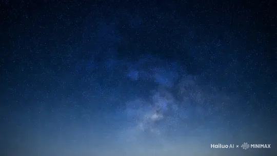开场 - 思维的宇宙
画面描述:
镜头从一个宁静的星空开始,逐渐拉近到一个大脑的轮廓。大脑内部是一片璀璨的星空,象征着思维的宇宙。脑细胞(神经元)开始闪烁,仿佛在传递信息。
运镜建议:
缓慢推近(Zoom In):
镜头从星空缓慢推近到大脑轮廓,模拟探索和发现的感觉。
旋转镜头(Rotate Shot):
镜头围绕大脑缓慢旋转,展示大脑的全貌和内部星空。 by Hailuo AI Video Generator