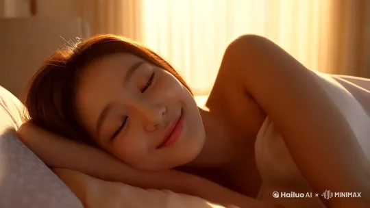 清晨的阳光透过窗帘的缝隙,轻轻洒在温柔优雅的少妇脸上。她缓缓地从睡梦中醒来,身体自然地伸展着,像是猫咪般慵懒而惬意。脸上带着轻松满足的微笑,仿佛整个世界都充满了宁静与美好。
她慢慢地从床上起身,赤着脚轻轻踩在柔软的地毯上,来到窗边。微微活动了一下身体,每一个动作都透着优雅与自在。随后,她轻轻拉开了窗帘,阳光瞬间洒满了整个房间。
此时,memeeie安睡裤的广告自然地融入其中。少妇穿着memeeie安睡裤,它的舒适贴合让少妇在睡眠中也能保持自在,无论何种睡姿都不会有束缚感。安睡裤的柔软材质轻抚着肌肤,就像第二层肌肤般亲肤透气,让整个夜晚都沉浸在舒适的睡眠体验中。memeeie安睡裤,为每一个夜晚带来安心与舒适,让你醒来时满是轻松与愉悦,迎接美好的新一天。要有高清面部特写,有产品展示环节,时长15秒左右。 by Hailuo AI Video Generator
