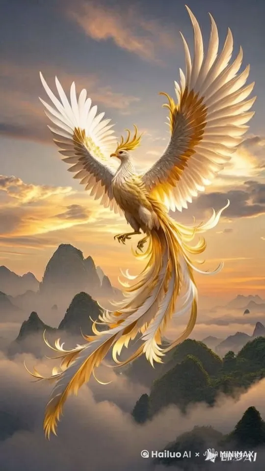 为了精准描述凤凰扇动翅膀时的全身运动，我们可以从多个角度和细节入手，包括翅膀的运动轨迹、身体的姿态变化、以及羽毛的动态效果。以下是一个详细的脚本描述：

### 凤凰扇动翅膀的全身运动脚本

#### 初始状态
- **翅膀**：凤凰的双翅完全展开，羽毛在阳光下闪耀着金色的光芒。翅膀的尖端微微向上翘起。
- **身体**：凤凰的身体略微前倾，头部高昂，尾羽自然下垂，形成优美的弧线。
- **羽毛**：每一片羽毛都清晰可见，尤其是翅膀上的长羽，呈现出渐变的金色。

#### 第一阶段：翅膀下压
- **翅膀**：凤凰开始扇动翅膀，双翅向下压。翅膀根部的肌肉紧绷，羽毛微微张开，产生强大的气流。
- **身体**：随着翅膀的下压，凤凰的身体略微下沉，尾部稍微上翘以保持平衡。
- **羽毛**：翅膀下压时，外侧的羽毛首先接触空气，产生轻微的弯曲和颤动。

#### 第二阶段：翅膀上升
- **翅膀**：翅膀迅速向上抬起，羽毛在空气中划过，产生优美的弧线。翅膀的尖端再次向上翘起。
- **身体**：身体随着翅膀的上升而上升，头部保持高昂的姿态，尾羽在空中划出优美的弧线。
- **羽毛**：翅膀上升时，内侧的羽毛首先感受到空气的阻力，产生轻微的颤动和弯曲。

#### 第三阶段：翅膀完全展开
- **翅膀**：翅膀完全展开，羽毛在空中完全张开，形成一个巨大的扇形。翅膀的尖端微微向下弯曲。
- **身体**：身体恢复到初始的前倾姿态，头部高昂，尾羽自然下垂。
- **羽毛**：每一片羽毛都恢复到初始的展开状态，阳光透过羽毛，产生金色的光芒。

#### 循环
- **重复**：上述过程不断循环，凤凰在空中优雅地飞翔。每一次翅膀的扇动都产生强大的气流，推动凤凰在空中自由翱翔。
- **动态效果**：羽毛在每一次扇动中都会产生细微的颤动和弯曲，增加了运动的真实感和美感。

### 总结
凤凰扇动翅膀的运动是一个复杂而优雅的过程，每一个细节都需要仔细刻画。从翅膀的运动轨迹、身体的姿态变化，到羽毛的动态效果，每一个环节都共同构成了凤凰在空中飞翔的壮丽景象。通过这样的脚本描述，我们可以更好地理解和表现凤凰的神圣与美丽。 by Hailuo AI Video Generator