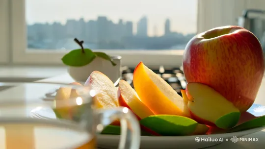 【🍎🌿唤醒轻盈活力｜苹果山楂茶给你的身体来场温柔大扫除！】

油腻重负？疲惫缠身？  
现代生活的快节奏让身体悄悄堆积"垃圾"——  
熬夜后的代谢迟缓、外卖过后的肠胃滞胀、压力下的循环淤堵……  
是时候启动「身体大扫除计划」了！  

✨**一杯天然净化力，喝出通透轻盈感**✨  
▫️云南高原苹果片×山东山楂干  
▫️无糖无添加｜冷热双泡｜果香沁脾  
用自然馈赠的酸甜能量  
温柔刮除油腻，激活内在循环  

✅**餐后一杯：解腻助消化**  
火锅烧烤后的罪恶感，果酸+膳食纤维双管齐下  
✅**清晨一杯：唤醒代谢开关**  
温水冲泡唤醒沉睡肠胃，轻盈整天  
✅**加班一杯：替代奶茶焦虑**  
天然果香抚慰疲惫身心，0负担更安心  

📌**科学配比喝出改变**  
→山楂黄酮：分解多余油脂  
→苹果果胶：吸附肠道垃圾  
→维生素C：提升代谢活力  

🌱**像呼吸一样简单的养生仪式**  
三角茶包3秒速溶，办公桌/健身房/差旅途中  
随时给身体按下「refresh」键  

🌟**今日选择**  
喝的不是茶，是对身体的温柔承诺  
让苹果山楂的清润  
成为你健康生活的第一道晨光  

📦点击带走【30袋装周期调理】  
连续饮用28天，感受从内到外的焕然新生 → by Hailuo AI Video Generator