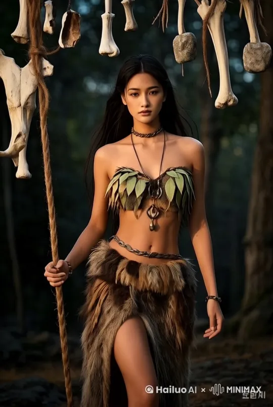 女子从远处向前走来，动作自然，微风吹动头发，真人高清摄影。 by Hailuo AI Video Generator