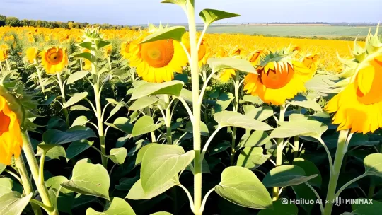 太阳花 by Hailuo AI Video Generator