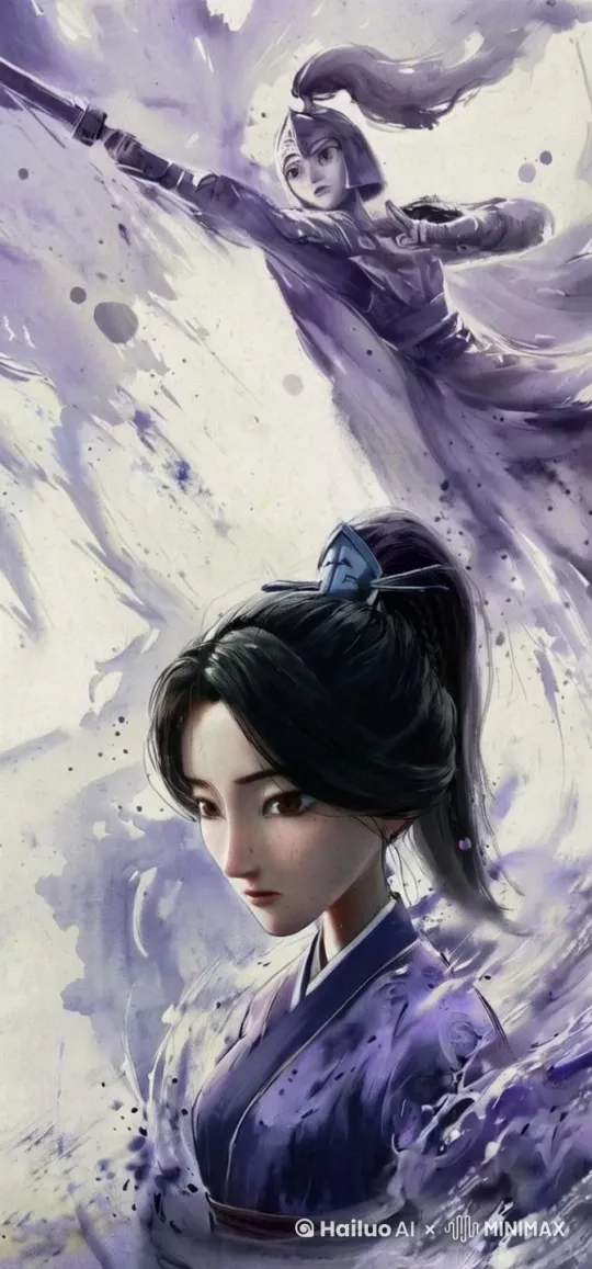 人物背景长出来了五颜六色的鲜花，五颜六色的鲜花一朵朵长出来，越来越多，逐渐充满背景，很奇幻，万物复苏，生长的过程，延时摄影，画面主体动态星现，动作自然流畅，融合，过程丝滑而匀速， by Hailuo AI Video Generator