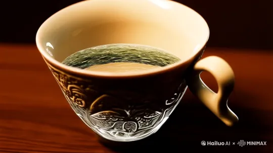 开场 3 秒,镜头以极速俯冲的方式聚焦在茶杯的特写,倒流的茶水如细丝般清晰可见,仿佛时间都在这瞬间倒流。茶杯精致无比,茶水如银线般流淌,营造出一种神秘而引人入胜的氛围。
中间 10 秒,镜头以跟拍的方式随着主人公的移动而缓缓推进,旁边摆放整齐的中医古籍、养生药材和神秘符咒逐一进入画面。温暖的光线透过窗户斜斜地射进来,形成一道道金色的光柱,如同梦幻的舞台灯光。此时,画面的色彩搭配浓烈而富有层次感。主人公身着一套宽松舒适的运动装,上衣是淡蓝色的速干面料,有着透气的网眼设计,裤子是黑色的弹性运动裤,脚蹬一双白色的运动鞋。他留着清爽的短发,额前几缕碎发更添几分活力。主人公面庞刚毅,眼神坚定,肤色健康有光泽。他的左手戴着一个智能运动手环,右手自然下垂,步伐矫健而有力。镜头围绕着主人公旋转拍摄,突出他的专注与执着。茶杯的细腻质感、古籍的古朴纹路、药材的自然形态以及符咒的神秘线条,共同构建出书房的独特氛围。主人公静静地站在书桌旁,他那好奇的目光紧紧地盯着符咒,脸上带着对健康生活的向往和追求,仿佛即将揭开一个惊天的秘密。
结尾 5 秒,镜头以快速拉远的方式定格在主人公专注于符咒的神情上,同时伴有激昂的背景音乐和旁白:“跟随他的脚步,一同开启养生之旅。” 引导观众加入到这个充满神秘和探索的大健康旅程中来 by Hailuo AI Video Generator