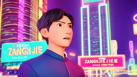 哪吒想去看张杰演唱会 非常期待国内市场的官宣 by Hailuo AI Video Generator