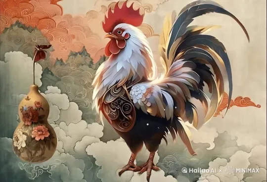 龙与鸡 by Hailuo AI Video Generator