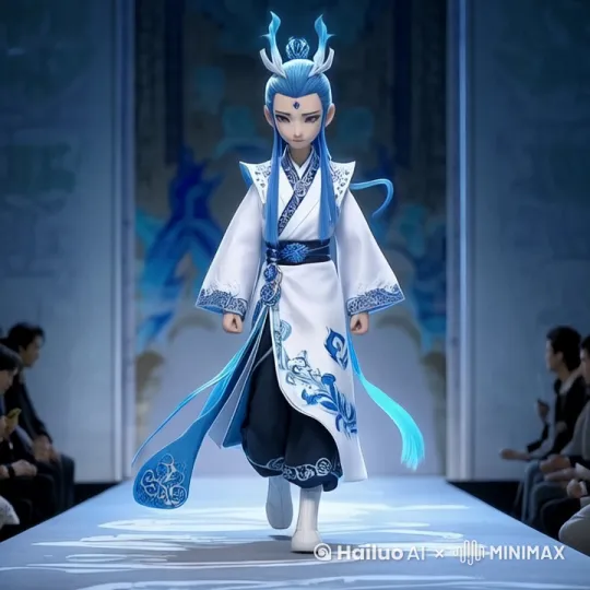 向前走 by Hailuo AI Video Generator