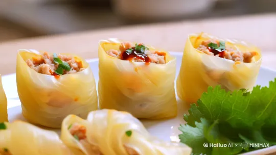 一天吃什么🍱 美食不重样
🌞早餐：来份热乎的肠粉，爽滑的粉皮裹着鲜嫩的肉末、鸡蛋，再淋上特制酱汁，一口下去超满足！或者试试生煎包，底部焦香，咬开汤汁四溢。
🍱午餐：石锅拌饭登场，米饭上铺着五彩斑斓的蔬菜、煎蛋和鲜嫩牛肉，搅拌均匀，每一口都有丰富口感。馋肉了就点份糖醋排骨，酸甜可口，外酥里嫩。
🍲晚餐：番茄牛腩面，大块牛腩炖煮得软烂，融入酸甜番茄汤，搭配劲道面条，超治愈。想吃清淡的，那就来碗蔬菜豆腐煲。
🍢夜宵：约上朋友撸串，烤鸡翅、羊肉串、烤茄子，配上冰啤酒，快乐加倍。也可以来份热乎乎的烤红薯，香甜软糯。一天美食不断，快乐持续加载💖
[右移,左摇,跟随] by Hailuo AI Video Generator