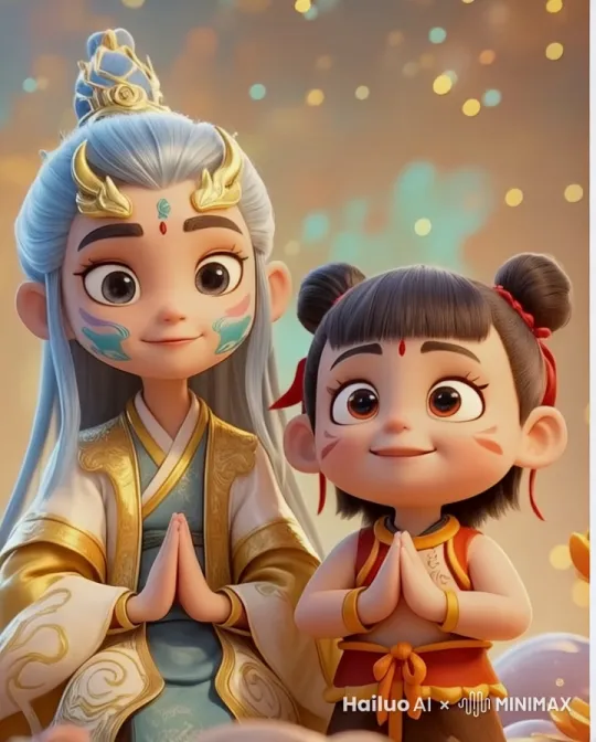 功夫对决，迅猛出招，腾空飞踢。 by Hailuo AI Video Generator