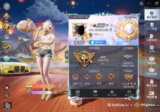 帮我把这个主页里面的游戏人物做成跳性感舞蹈的，画质要求清晰，人物就在这个主页图里面跳，人物位置不变 by Hailuo AI Video Generator